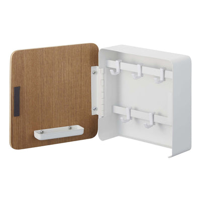 product image for Rin Square Magnet Key Cabinet - Wood Accent by Yamazaki 63