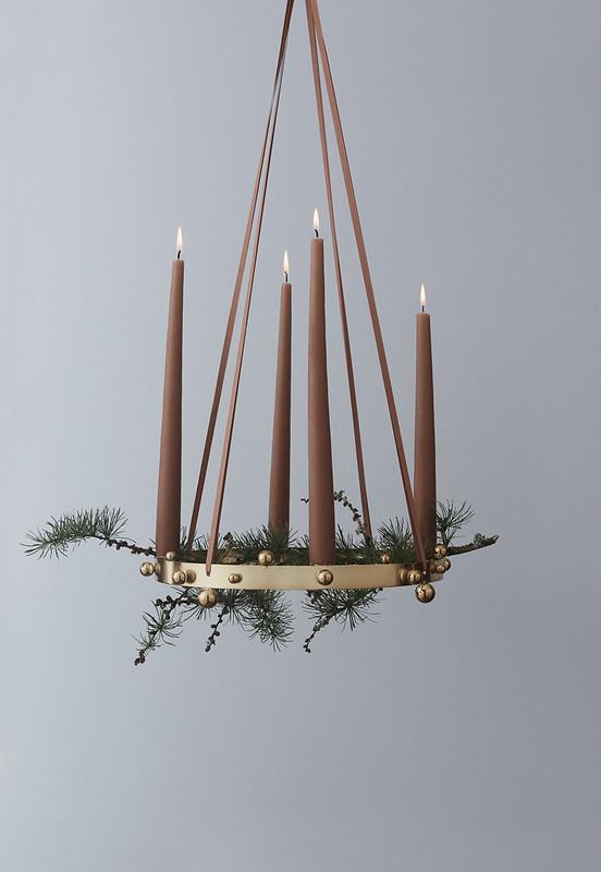 media image for pearl advent candleholder 3 283