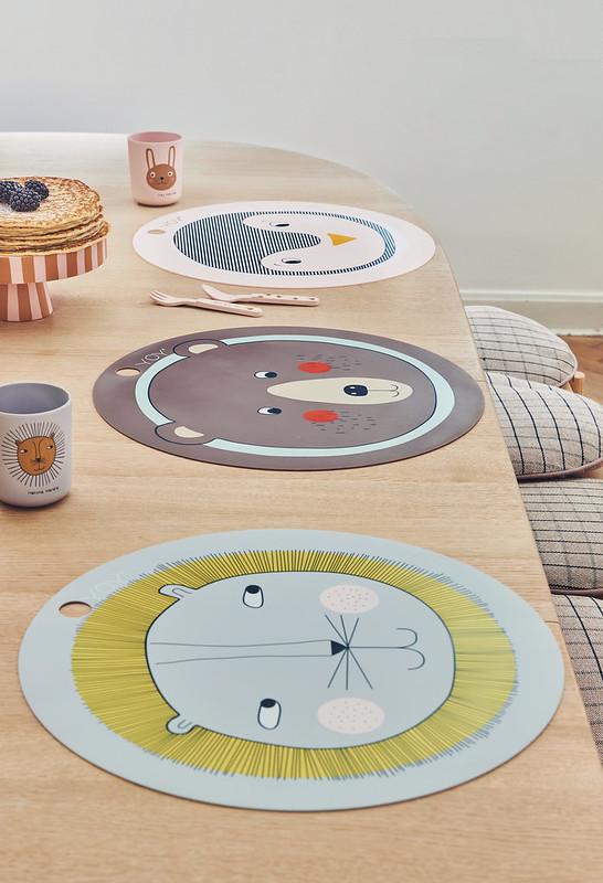 media image for kids lion placemat design by oyoy 3 27