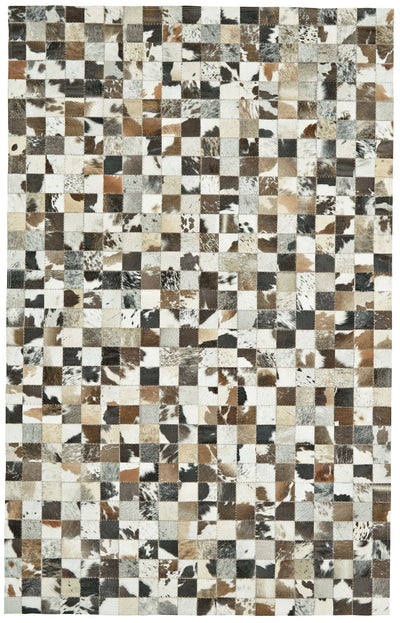 product image for Zenna Other Black and Brown Rug by BD Fine Flatshot Image 1 53