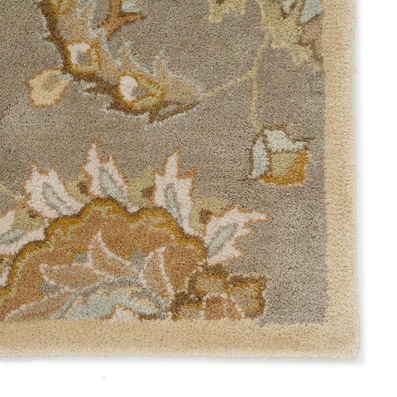 media image for my14 abers handmade floral gray beige area rug design by jaipur 3 249