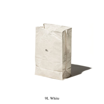product image for grocery bag 9l white design by puebco 2 98