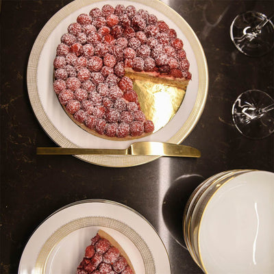 product image for Vera Lace Gold Dinnerware Collection by Vera Wang 86