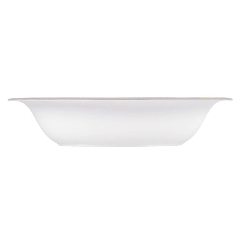media image for Vera Lace Gold Oval Open Vegetable Bowl by Vera Wang 274