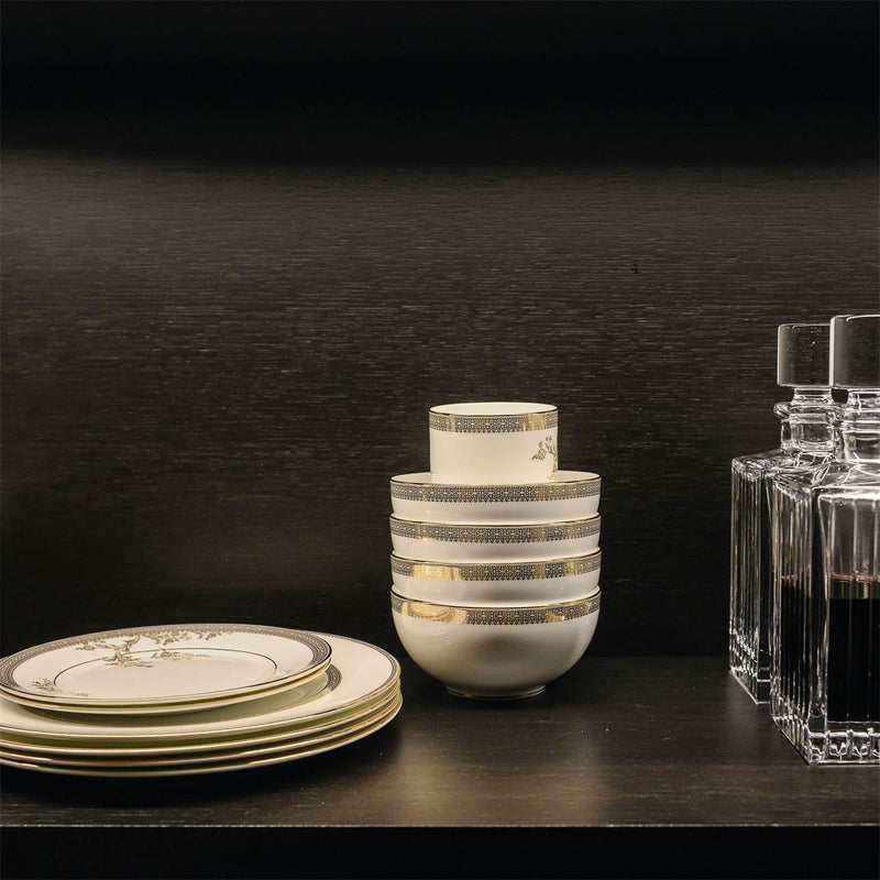 media image for Vera Lace Gold Dinnerware Collection by Vera Wang 250