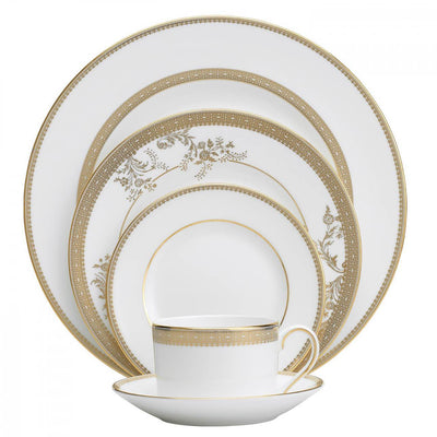 product image of Vera Lace Gold Dinnerware Collection by Vera Wang 557