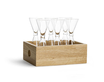 product image of Shot Glass Set w/ Storage Box design by Sagaform 541