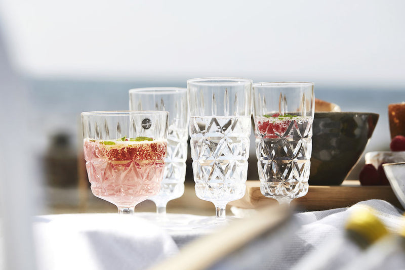 media image for set of 4 picnic glasses in various sizes design by sagaform 9 263