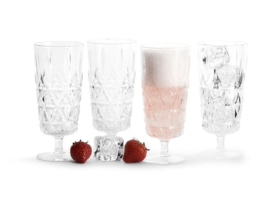 product image for set of 4 picnic glasses in various sizes design by sagaform 4 19