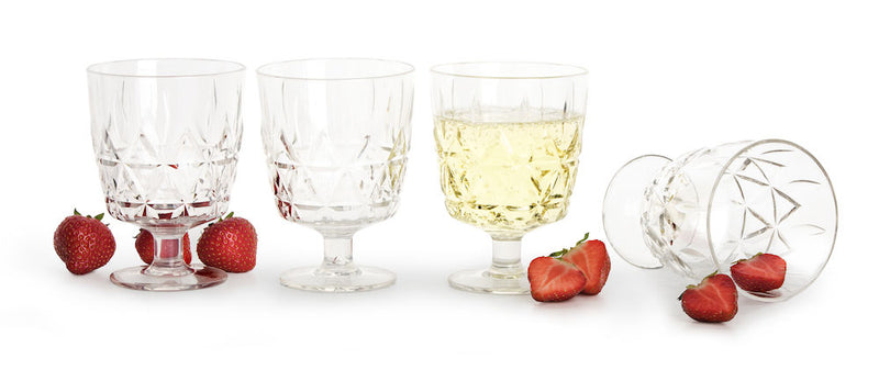 media image for set of 4 picnic glasses in various sizes design by sagaform 2 250