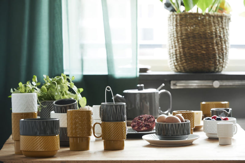 media image for coffee more tea pot in grey design by sagaform 5 224