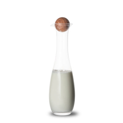 product image for nature carafe bottle with oak stopper by sagaform 5018258 1 20