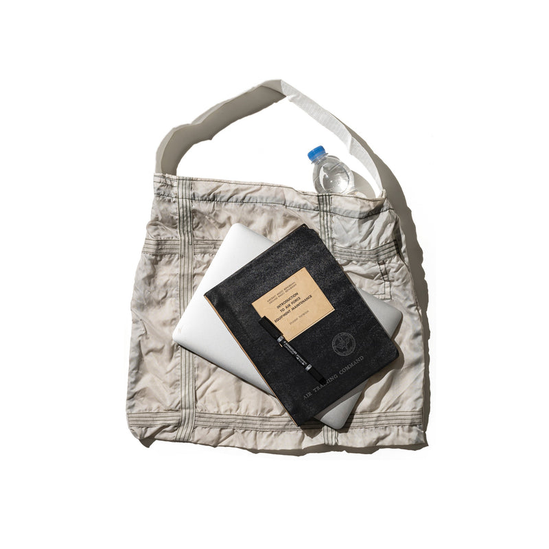 media image for vintage parachute light bag white design by puebco 8 285