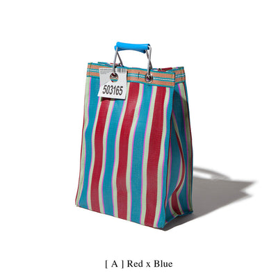 product image for recycled plastic stripe bag rectangle d15 by puebco 503332 2 19