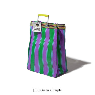 product image for recycled plastic stripe bag rectangle d15 by puebco 503332 6 29