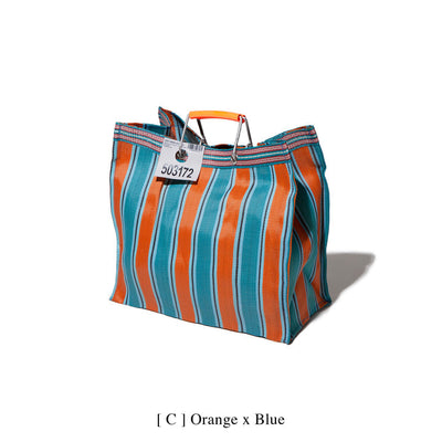 product image for recycled plastic stripe bag square by puebco 503271 4 66