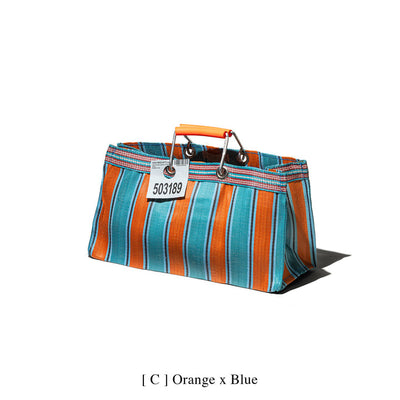 product image for recycled plastic stripe bag wide by puebco 503394 4 28
