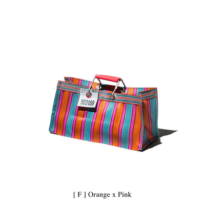 product image for recycled plastic stripe bag wide by puebco 503394 7 61