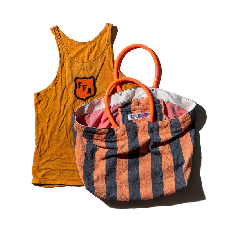 media image for Pool Bag Single Color Lining - Orange and Black 265