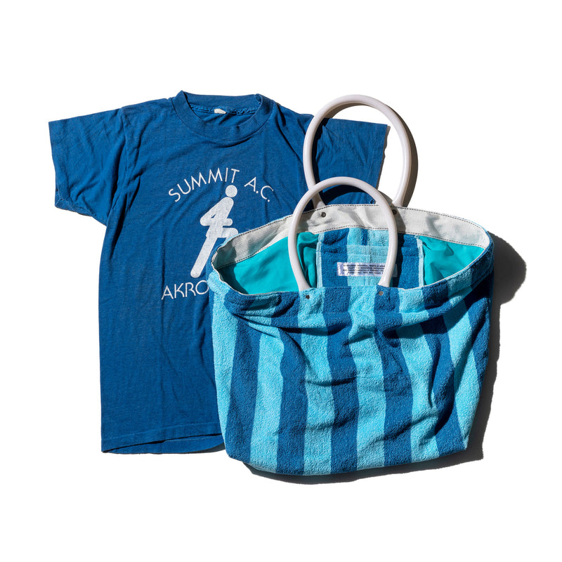 media image for Pool Bag Single Color Lining / Blue X Blue By Puebco 503745 1 289