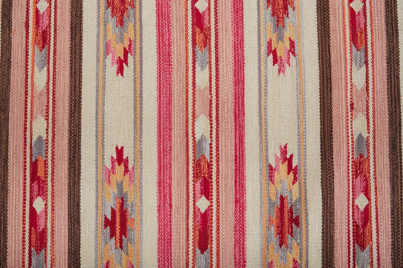 media image for Galvin Flatweave Red and Ivory Rug by BD Fine Texture Image 1 262