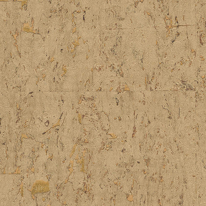 media image for Cork Antique Texture Wallpaper in Gold 23