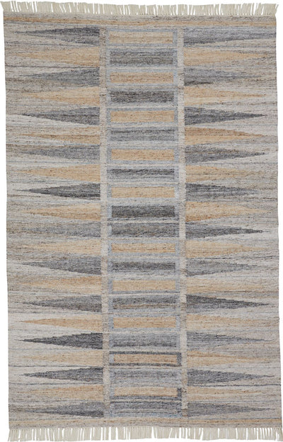 product image of Elstow Latte Tan and Gray Rug by BD Fine Flatshot Image 1 578