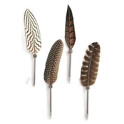 product image for vintage feather pen in gift box in various designs 1 50