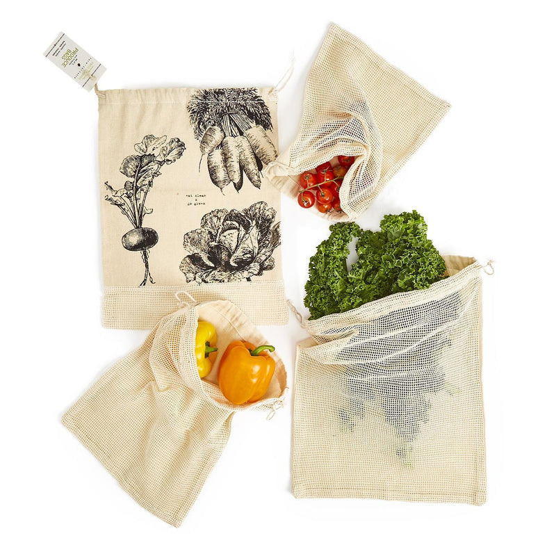 media image for eat clean go green reusable produce bags set of 4 3 262