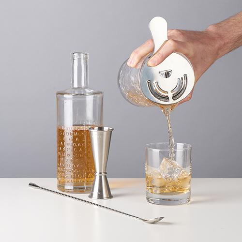 media image for 4 piece stainless steel mixologist barware 11 298
