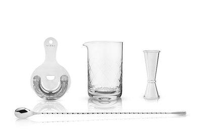 product image for 4 piece stainless steel mixologist barware 1 8