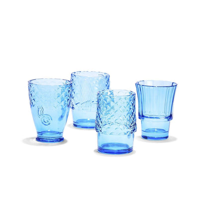 product image of Under The Sea Stackable Fish Glasses Set Of 4 By Twos Company Twos 53169 1 521