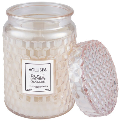 product image for rose colored glasses large jar candle 1 36