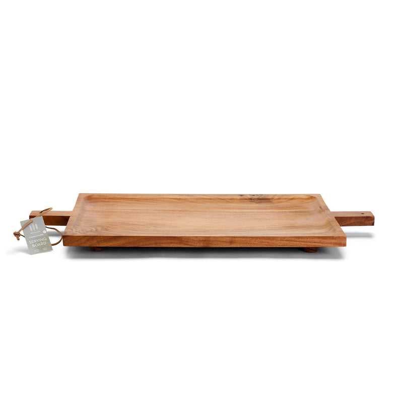 media image for gatherings footed serving tray with handles 2 266