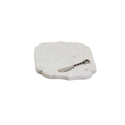 product image for marble arabesque serving tray with cheese spreader 3 71
