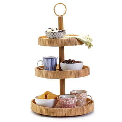 product image for dream weavers 3 tier hand crafted rattan adjustable centerpiece 4 37