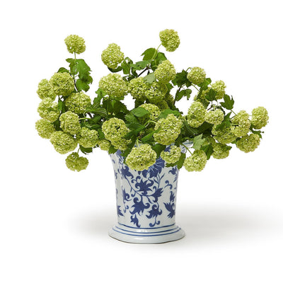 product image for chinoiserie floral flared vase 3 47