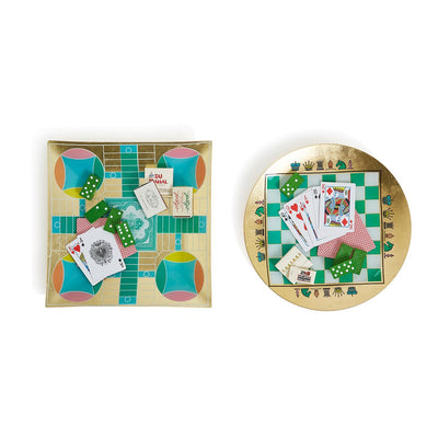 product image for game night set of 2 serving platters 3 14
