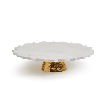 product image of Perfectly Polished Hand Cut Marble Starburst Platter By Twos Company Twos 53654 1 523