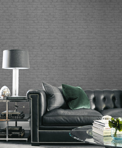 product image for Industrial Brick Paintable Wallpaper by Seabrook Wallcoverings 38