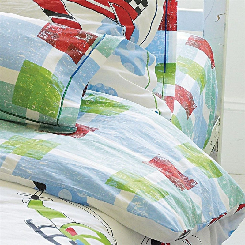media image for Flying High Fitted Sheets Shams By Designers Guilda Bo029 01C 3 271