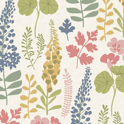 product image of Botanical Tropical Flair Wallpaper in Multi Pink 593