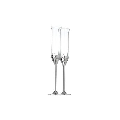 product image of Love Knots Toasting Flutes, Pair by Vera Wang 543