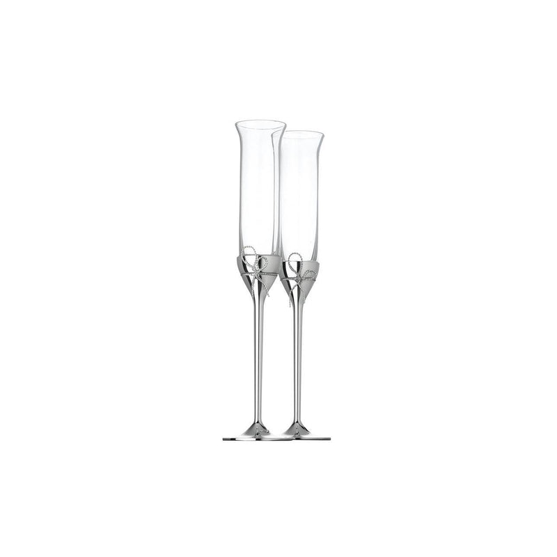 media image for Love Knots Toasting Flutes, Pair by Vera Wang 280