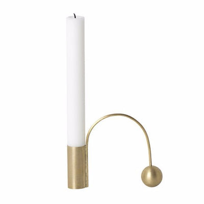 product image of Balance Candle Holder in Brass by Ferm Living 554