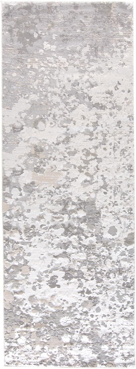 media image for Orin Silver and Ivory Rug by BD Fine Flatshot Image 1 285