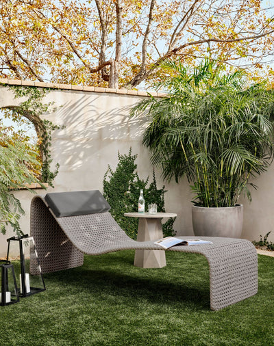 product image for Paige Outdoor Woven Chaise Alternate Image 1 5