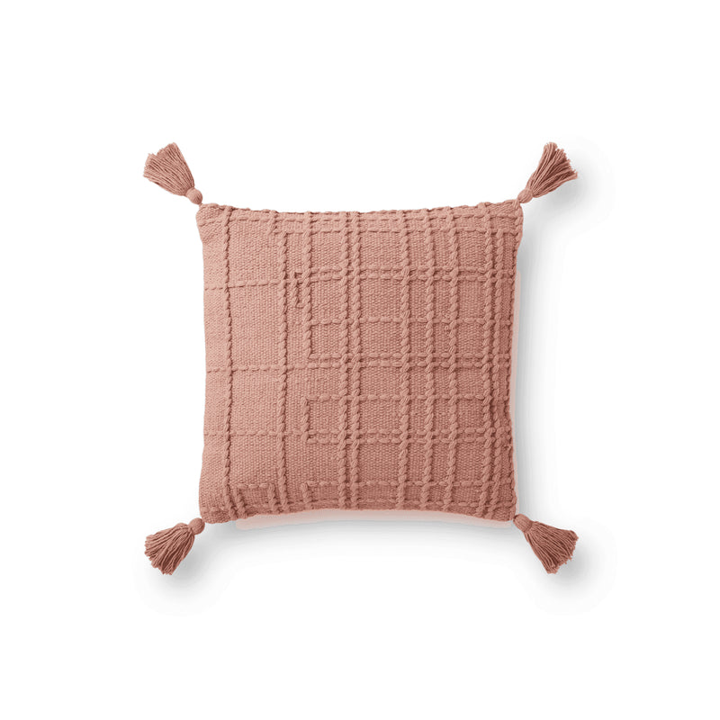 media image for Hand Woven Rose Pillow Flatshot Image 1 279