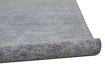 product image for Ramey Hand Woven Aegean Blue and Gray Rug by BD Fine Roll Image 1 2