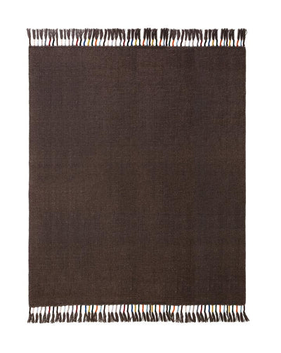 product image for tassle handwoven rug in mocha in multiple sizes design by pom pom at home 5 78
